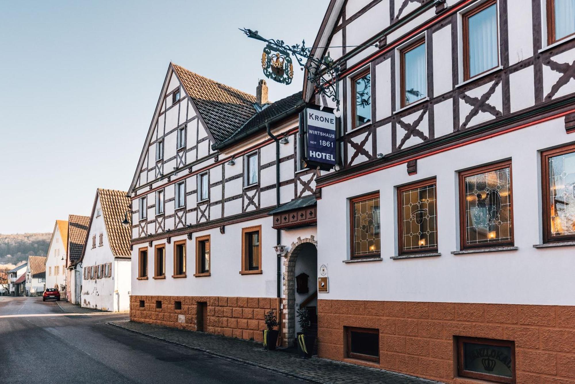 Krone Das Hotel Tauberrettersheim Exterior foto